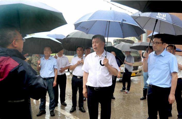 市領導檢查督導防汛防臺工作，把防汛防臺措施抓實抓細抓到位