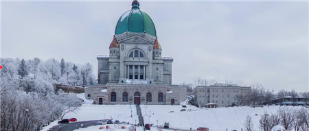 加拿大蒙特利爾的冬天