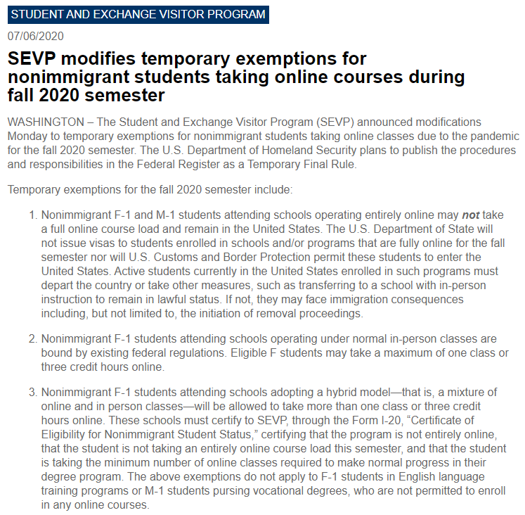 美國簽證新規 移民